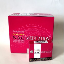 Golden Nag Meditation Cone