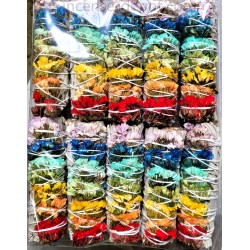 4" 7 Chakras Smudge(40 pk)
